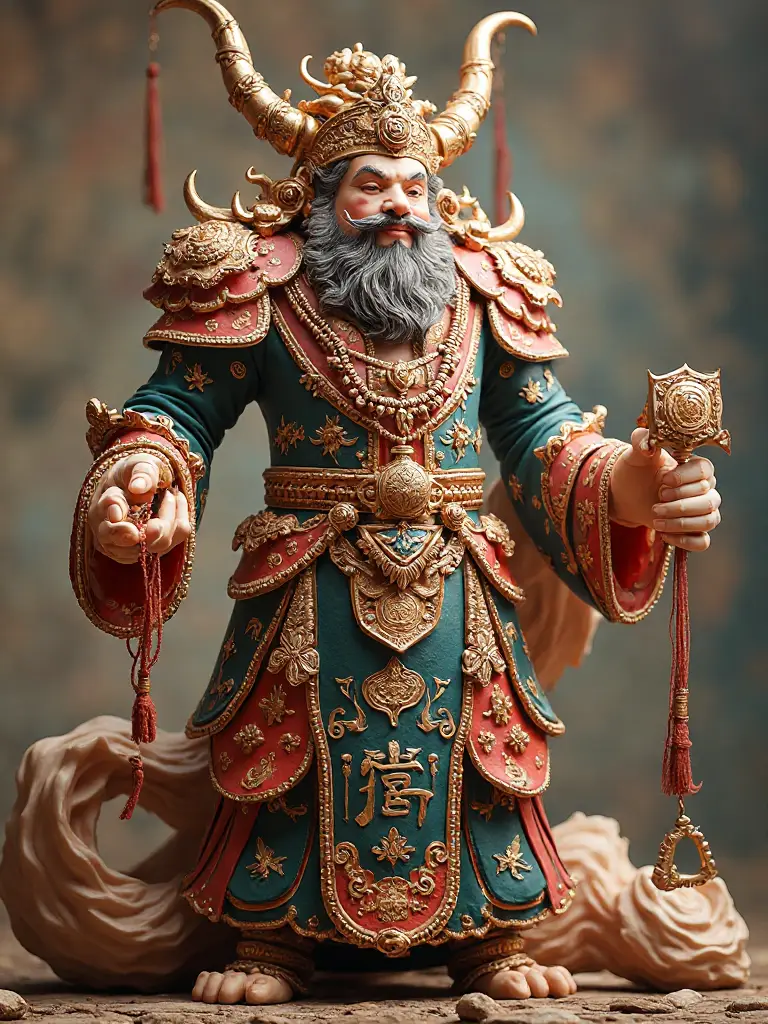 AI generated mythical orcs with fantasy elements - epic fantasy AI art by AI Image Agent